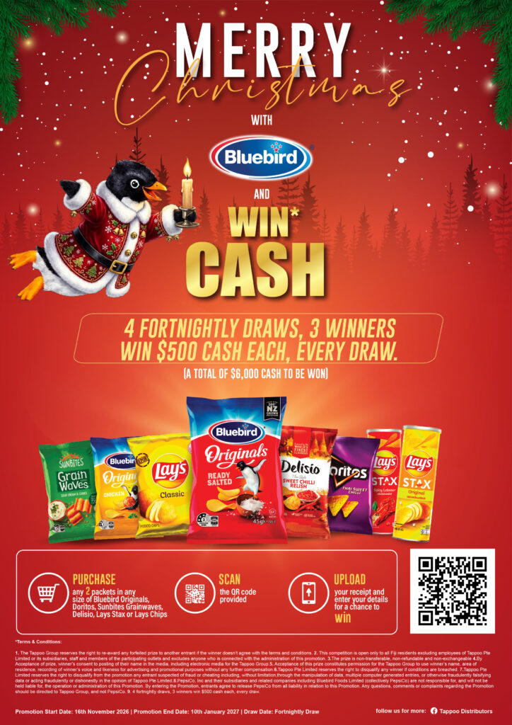 Bluebird Christmas Promotion.